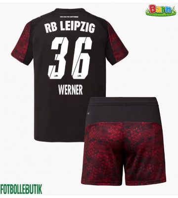 RB Leipzig Timo Werner #36 Tredjeställ Barn 2025-26 Kortärmad (+ Korta byxor)